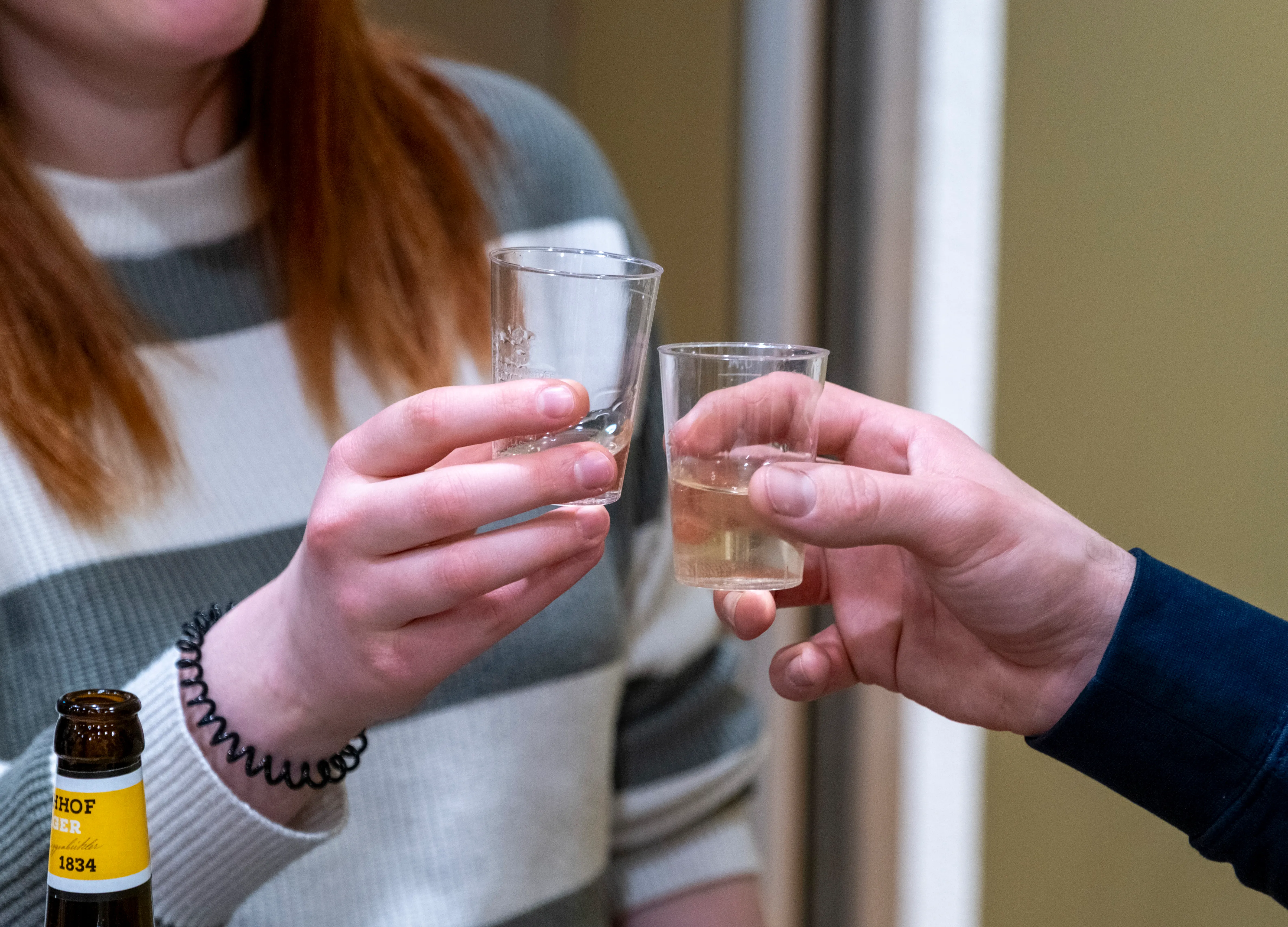 Gemeinsames Apéro am Ende