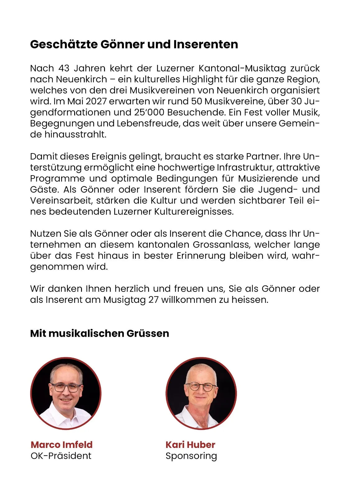 Gönner & Freunde Seite 2